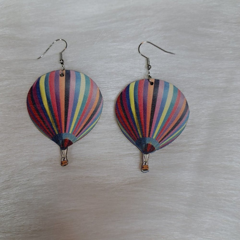 Rainbow Air Ballon Earrings